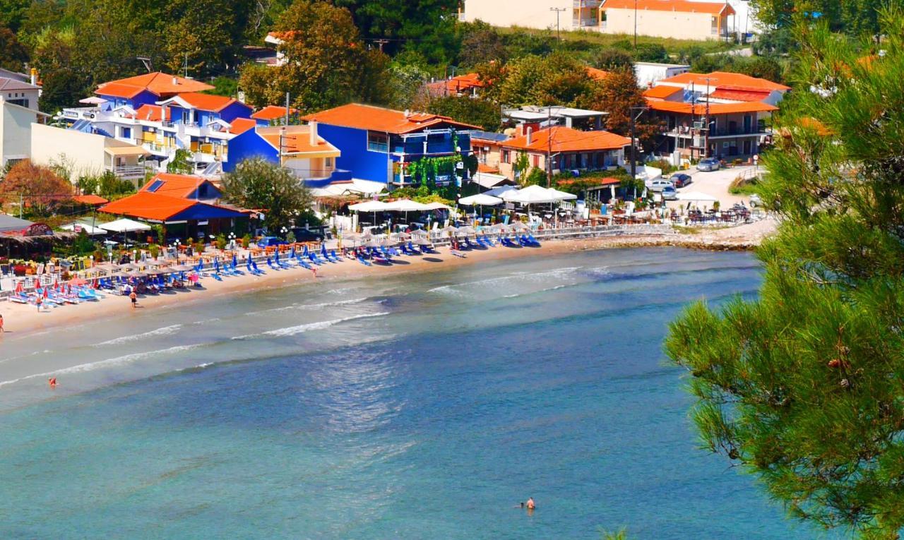 Blue Sea Beach Hotel Skala Potamia (Thasos) Exterior foto