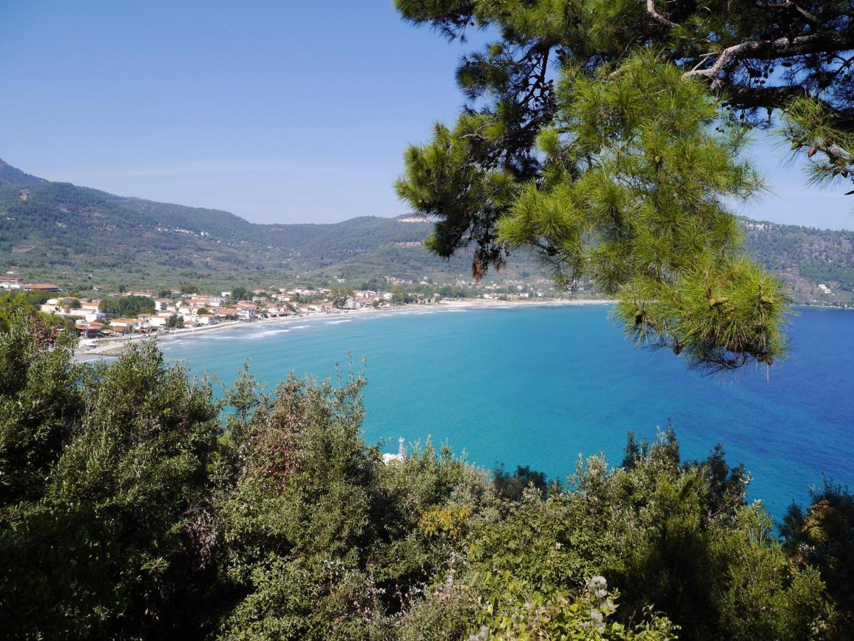 Blue Sea Beach Hotel Skala Potamia (Thasos) Exterior foto